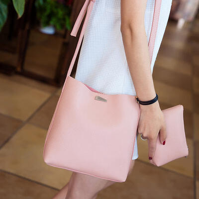 

Women Fashion PU Leather Bag Shoulder Handbag