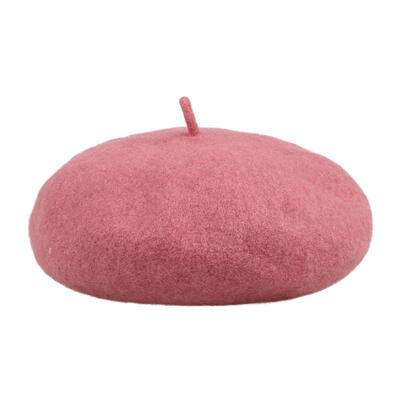

Fashion Women Girls Solid Color Artist Beanie Hats Casual Winter Beret Cap