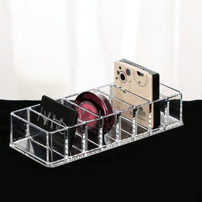 

Gobestart Desktop Storage Box Cosmetic Skin Care Products Acrylic Storage Rack