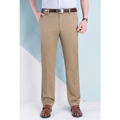 

WENGUANGUO summer thin section cotton casual pants men free hot high waist straight loose casual pants male 7956