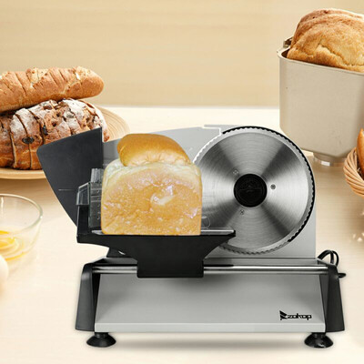 

75" 150W Electric Meat Vegetable Cheese Bread Blade Stainless Steel Slicer Machine