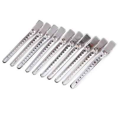 

10pcs Salon Hairdressing Duck Mouth Hair Clips Large Positioning Hairpins