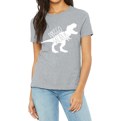 

Starmoon Womens Fashion Short Sleeve Dinosaur Letter Print T-shirt Tops Ladies Blouse
