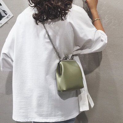 

Net red Sen female bag 2019 new popular girl Messenger bag fashion chain small bag ins super fire shoulder bag