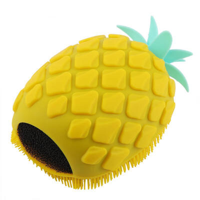

Greensen Soft Silicone Bath Bathing Brush Cute Fruit Shape Shower Brush for Home Bathroom