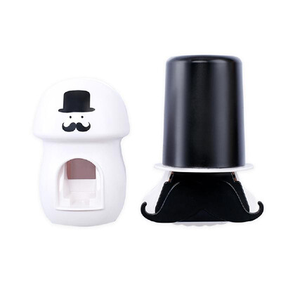 

Bathroom Sets New Automatic Toothpaste Dispenser Toothbrush Holder Set