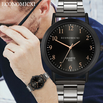 

Gobestart Mens Sports Watches Luxury Casual Sport Watch Quartz Stainless Steel Men Watch