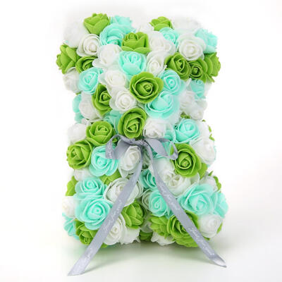

Preserved Eternal Soap Flower Rose Bear Valentine Wedding Birthday Gift