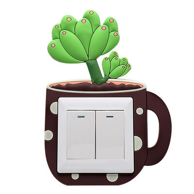 

Cartoon Cute 3D Luminous Wall Switch Stickers Kids Bedroom Home Decor