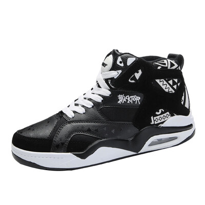

Mens high-top basketball shoes casual sports running shoes shocking high-top boots