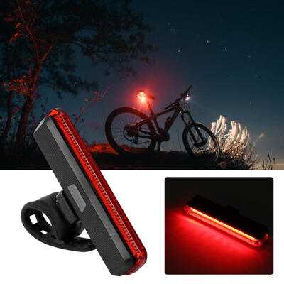 

Greensen Bicycle Cycle Strip-type LED Taillight Security Tail Light Safety Warning Lamp