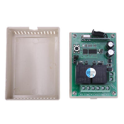 

New AK-RK02S-12-B DC 12V 2CH 315MHz 433MHz Wireless Remote Control Switch