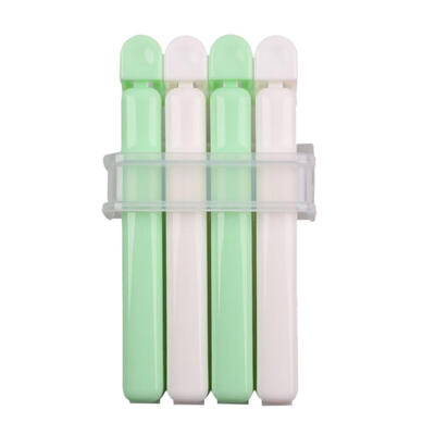 

4pcs Suction Cup Food Storage Bag Snack Milk Powder Sealing Clips Sealer