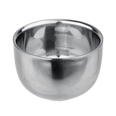 

Double Layer Soap Cup Heat Insulation Smooth Shaving Mug Bowl