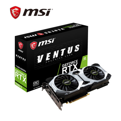

MSI GeForce RTX 2080 Ti VENTUS 11G OC 1350-1635MHz 352BIT GDDR6 New Generation Game Graphics Card Master