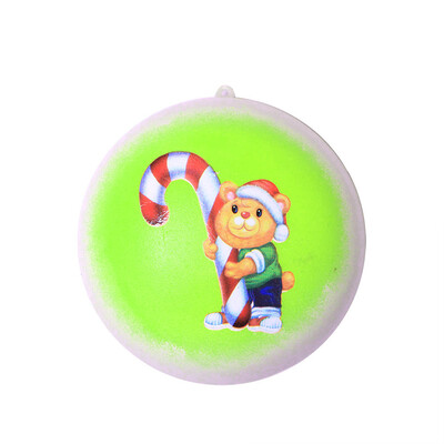 

Gotoamei Hot Christmas Bear Bread Slow Rising Scented Relieve Stress Toy Key Pendant