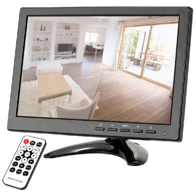 

101 HD 1280800 LED IPS Monitor with HDMIVGABNCAVUSB Ports&Remote Control support HDMI 1080P1080i Speaker U Disk PALNT