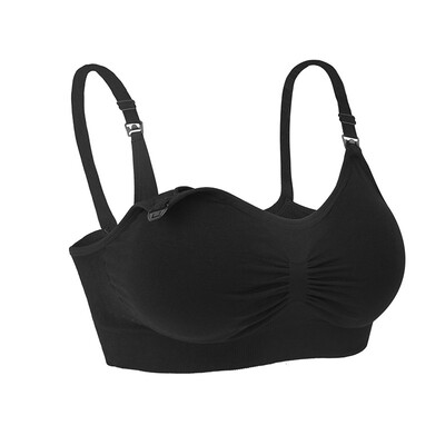 

iLoveSIA Nursing Bra Breathable Anti-Hit Hammer Full Cup No Trace Breastfeeding Bra-3P-70205598