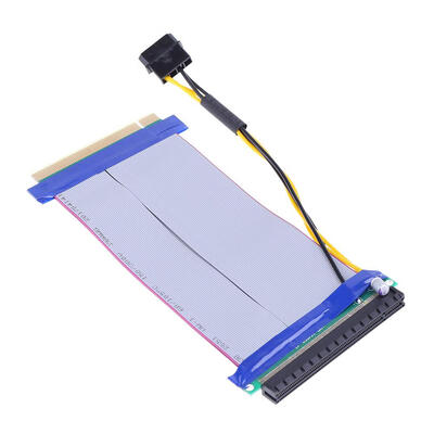 

6X to 16X Power PCI-E Riser Extension Cable PCI Express Riser Card Adapter