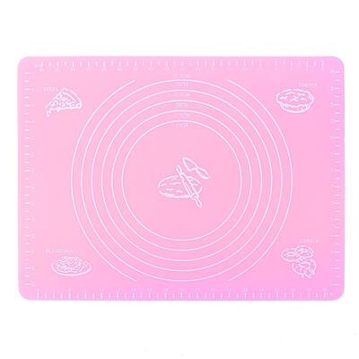 

Silicone Thickening Flour Rolling Scale Mat Fondant Cookie Pad Baking Tool