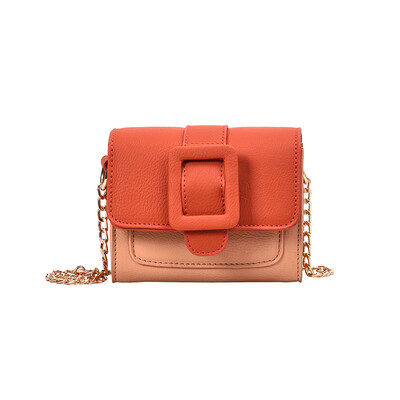 

Qiao Bani 2019 new South Korea ins fashion net red contrast color Cambridge bag trend street shot shoulder diagonal female bag