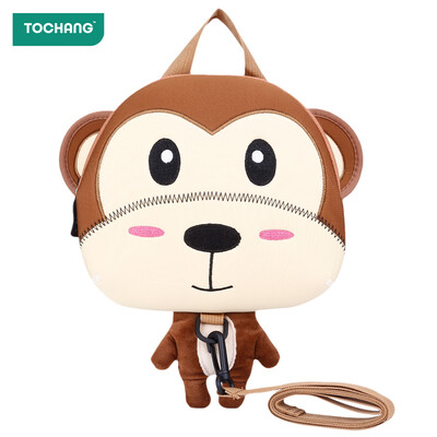 

TOCHANG Cute Kids Backpack Kindergarten Anti-lost 3D Cartoon School Bag
