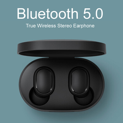 

Xiaomi Redmi AirDots True Wireless bluetooth 50 Earphones DSP Active Noise Cancellation Headset With Mic Earbuds