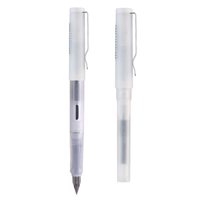 

Morning light M&G EF tip plastic matte transparent pen pen student stylus pen single gift box AFPY5205