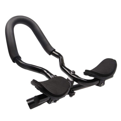 

1 pcs Bicycle Handlebar Aluminum Alloy Rest Handlebar Mountain Road Bike Parts Black Cycling Handle Bar