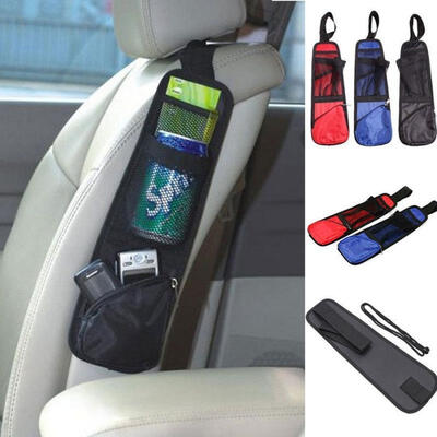 

Car Seat Side Back Storage Organizer Multi Pocket Holder Bag Backseat New