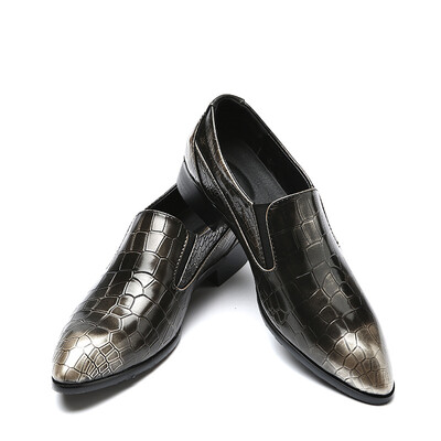 

Set of toe scalp shoes extra large leather shoes
