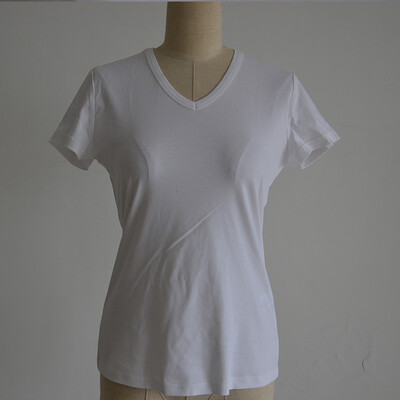 

Yq summer casual cotton short-sleeved T-shirt fashion personality 7347