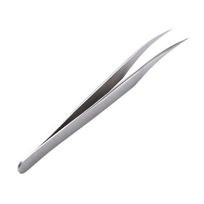 

Nail Art Steel Picking Tool Anti-Static Tweezers Eyelash Precision Clip