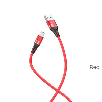 

Hao Cool U46Apple Three-ring Silicone Charging Data Line Micro Interface Type-C Charging Line 1 Meter Fast Charge-APPLE