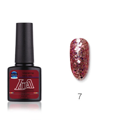 

Sequin Gel Nail Polish Long-lasting Shiny Drying Nail Polish Luminous Shimmer Nail Art Gel