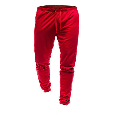 

SUNSIOM Men Sport Athletic Fitness Training Running Casual Pants Fit Elastic Waist Trousers
