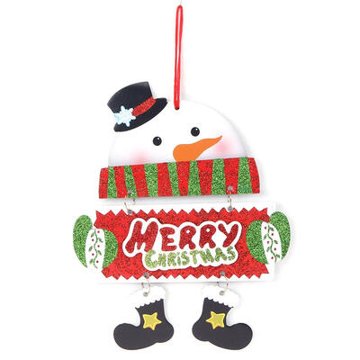 

Snowman Christmas Ornaments New Year Party DIY Christmas Tree Hanging Decor