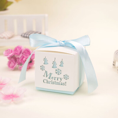 

FUNNYBUNNY 5pcs Baby Shower Ribbon Favour Gift Candy Boxes Wedding Favors&Gifts for Wedding
