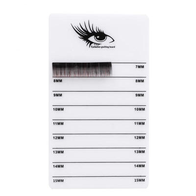

Greensen 7-15mm Eyelash Tray Stand Lashes Extension Grafting Planting Acrylic Board Makeup Tool