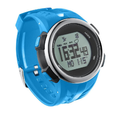 

Heart Rate Monitor Cycling Computer Watch Speedometer Odometer with Chest Strap Fitness Tracker Watch Sports Wristband Pedometer