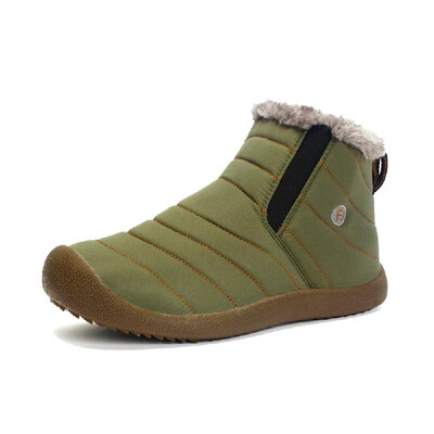 

Outdoor Water-resistant Non-slip Snow Boots Slip-on Winter Warm Shoes for Men&Women