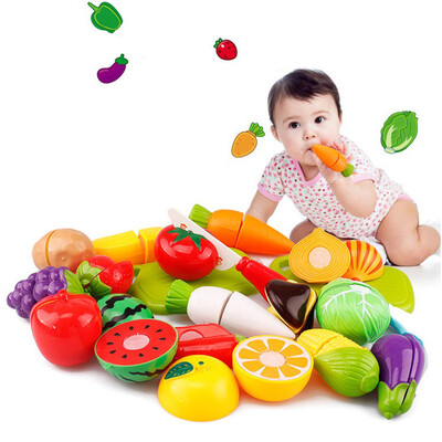 

20PC Cutting Fruit Vegetable Pretend Play Children Kid Educational Toy
