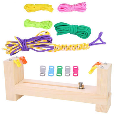 

Greensen Jig Wood Paracord Bracelet Maker Parachute Cord Wristband Makers DIY Craft Tool