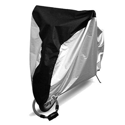 

Outdoor Waterproof Bicycle Cover Rain Sun Dustproof Bike Cover with Lock Hole for Mountain Road Bike