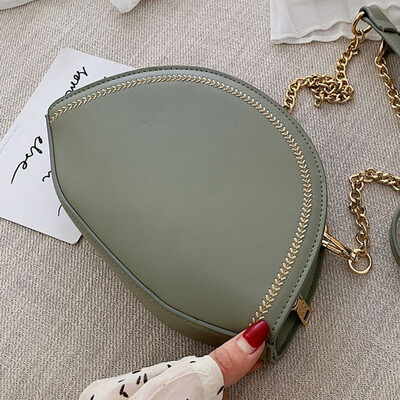 

Foreign gas womens bag new 2019 Korean version of fashion handbag womens bag simple oblique satchel bag 100 small bags