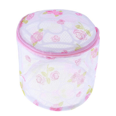 

Printing Zippered Mesh Laundry Bag Foldable Washing Clothes Protection Net