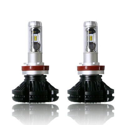

2Pcs Car LED Headlight Bulbs Conversion Kit X3 LED Driving Lamp 6000LM H1
