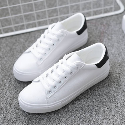 

Explosion models small white shoes female 2019 summer new autumn shoes wild Korean version of the non-slip student flat pregnant women white shoes autumn