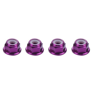 

4pcs Aluminum Wheel Lock Nuts for RC Model Car 110 Axial SCX10 Crawler