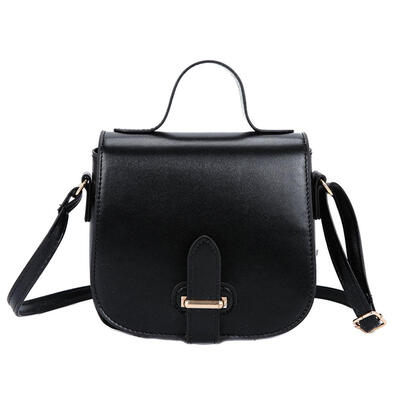 

Vintage Flap Solid Shoulder Messenger Handbags Women Crossbody Saddle Bags